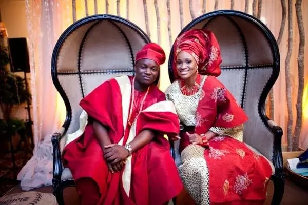 African Igbo Traditional Outfit, Traditional Attire for Couples by