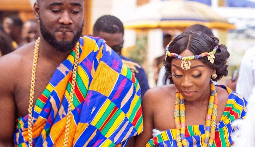 Ghanaian Traditional Wedding Style D&D Clothing Ghanaian Traditional Wedding Style D&D Clothing