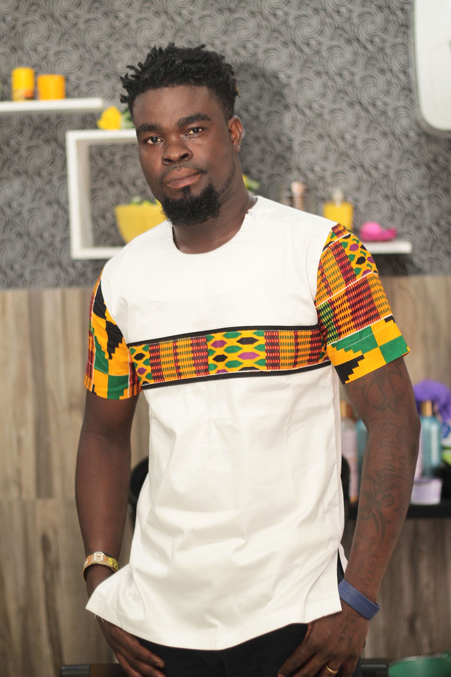 Kente Church Dress For Men D&D Clothing Kente Church Dress For Men D&D Clothing