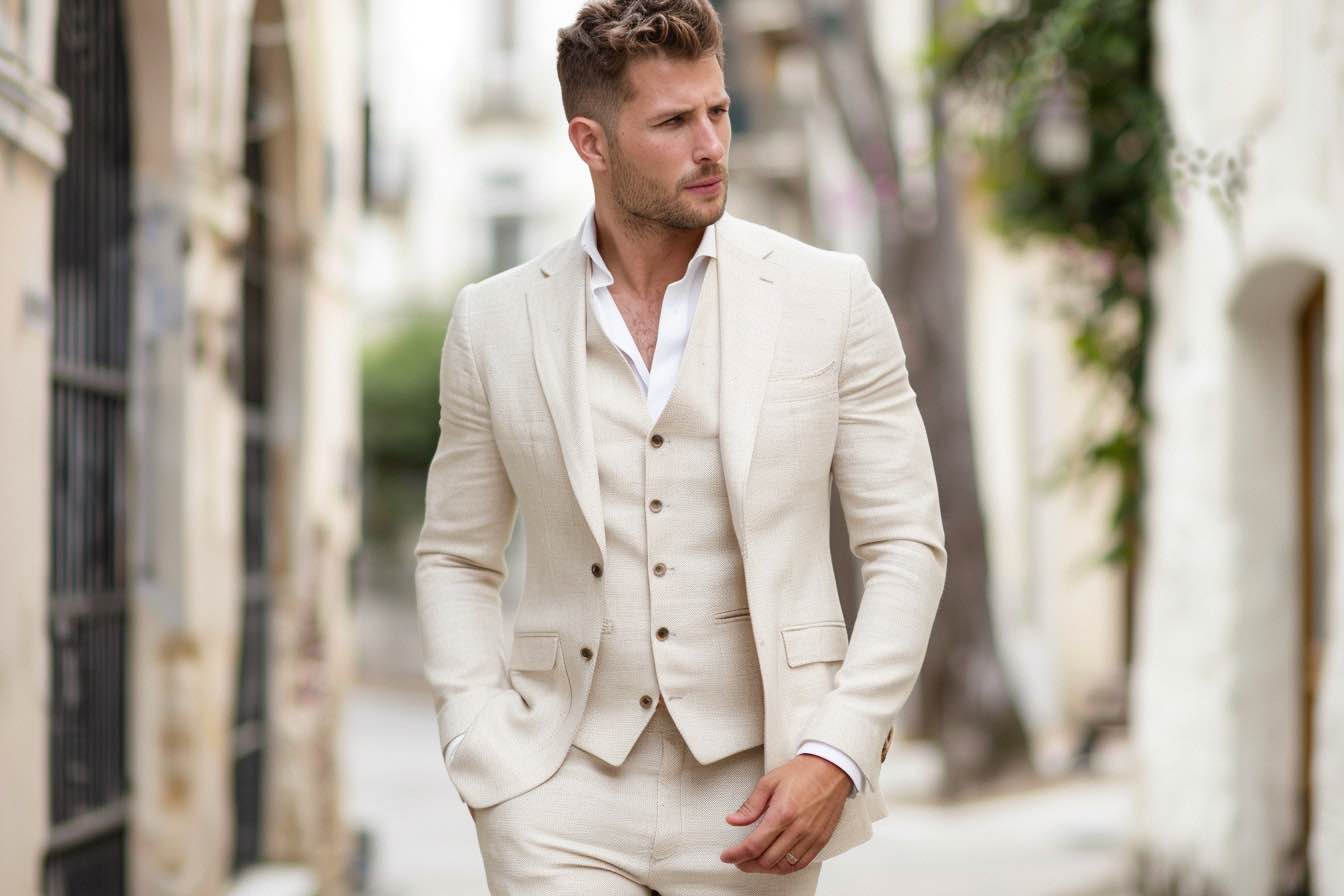 Linen Suits for Men | Casual Irish Linen | Organic Linen D&D Clothing Linen Suits for Men | Casual Irish Linen | Organic Linen D&D Clothing
