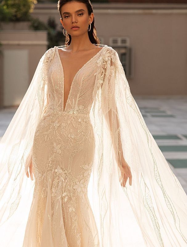 A-Line Wedding Gown with Lace