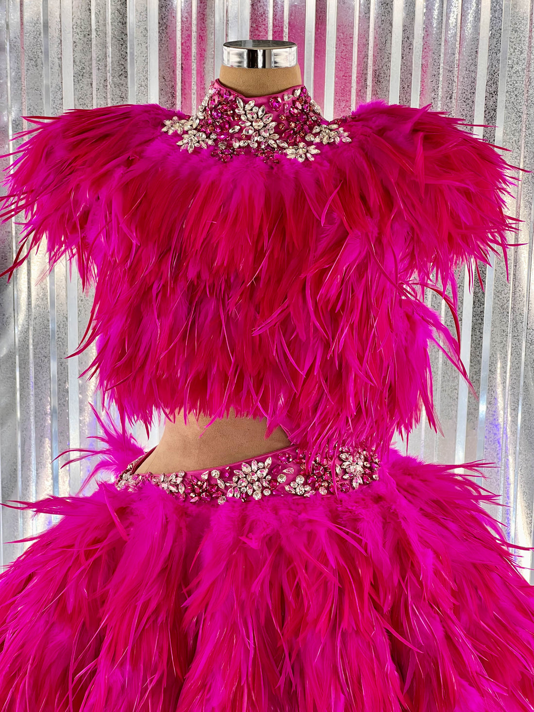 Millie Beautiful Pink short Evening Dress L / Pink