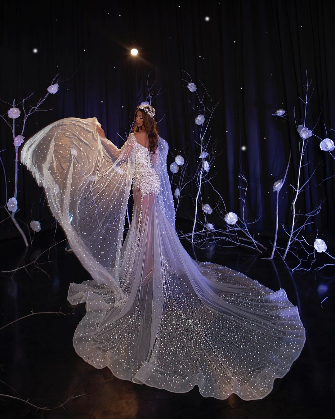 Carlyn Beautiful Wedding Dress L / White