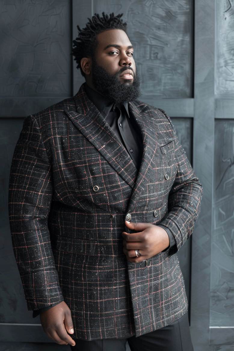 Cody High Quality Black Plus Size Men Beautiful Suit XS / XXXL / 100% Pure Wool Cody High Quality Black Plus Size Men Beautiful Suit XS / XXXL / 100% Pure Wool