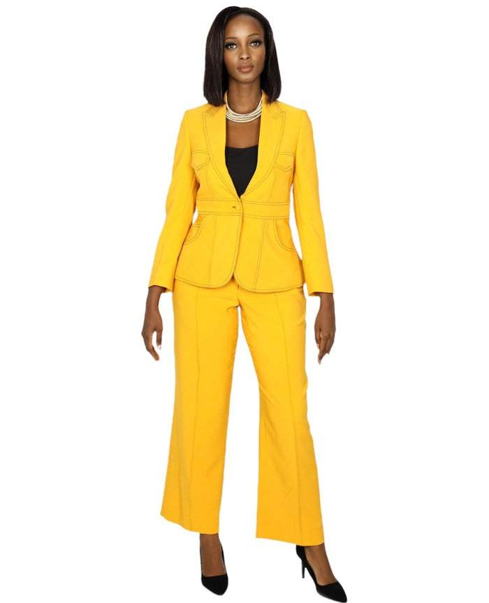 office dress suits for ladies Women Office Business Suits with Skirt and Blazers Set Work-Include Belt Green