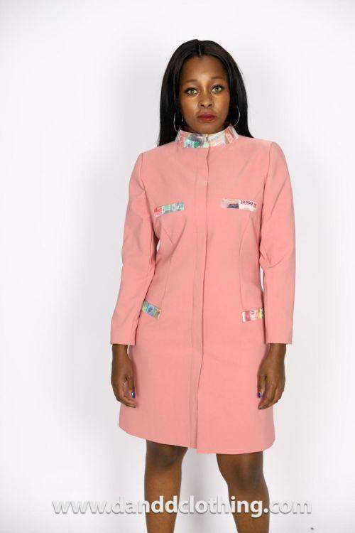 Pink Elegant Office Jacket Pink Elegant Office Jacket