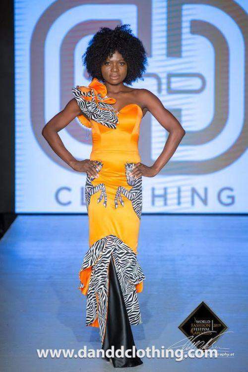 D&D Red Carpet Zebra Dress S / Red / Stretchy