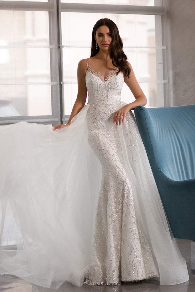 wedding dresses women's clothing Breathtaking White Wedding Dress| Wedding Gowns XXXL / White / Lace