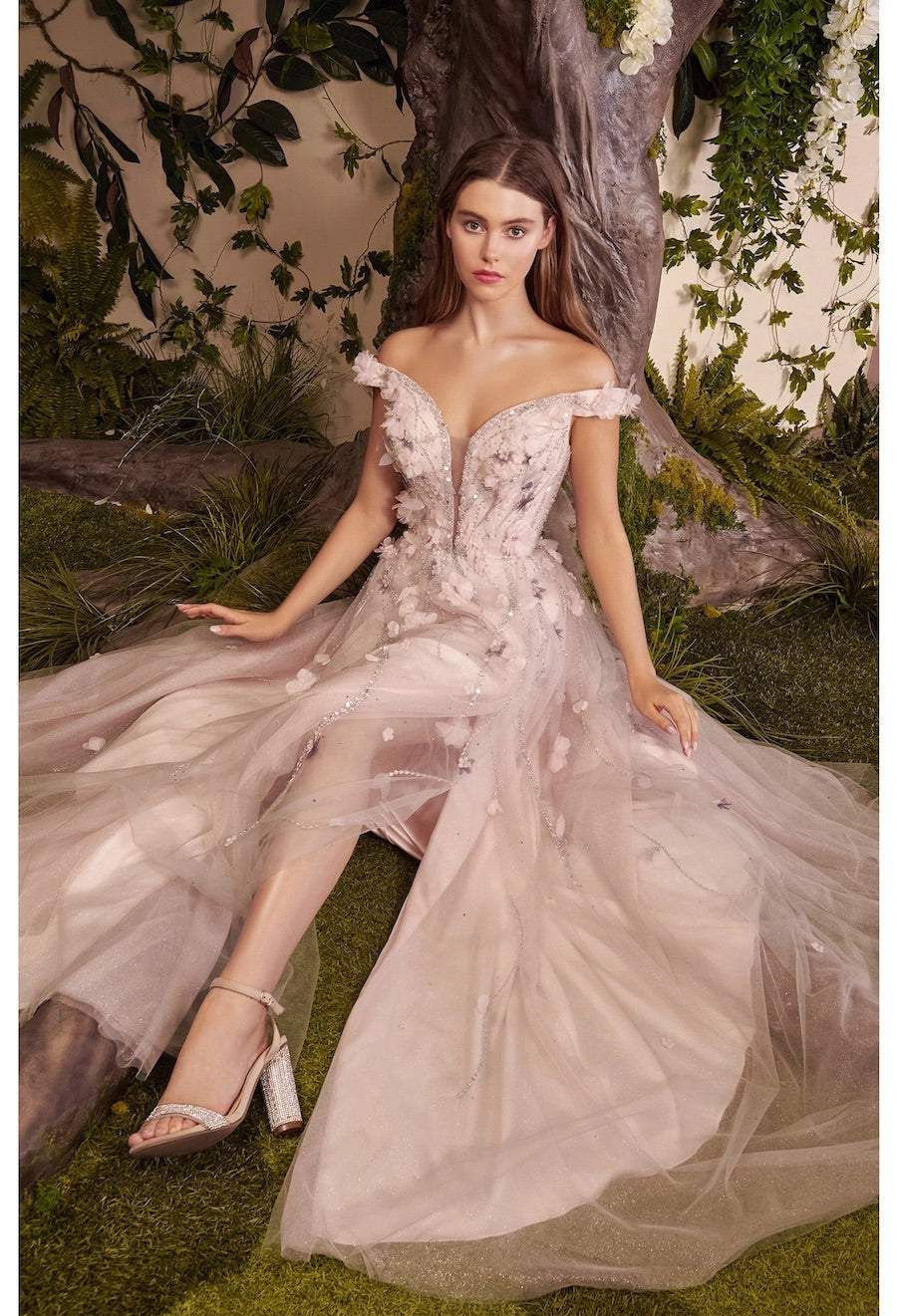 Magic PINK Evening Dress| Evening Dresses L / PINK / Satin