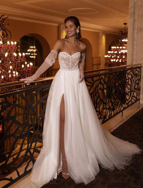 Mean White Wedding Dress - Main Image