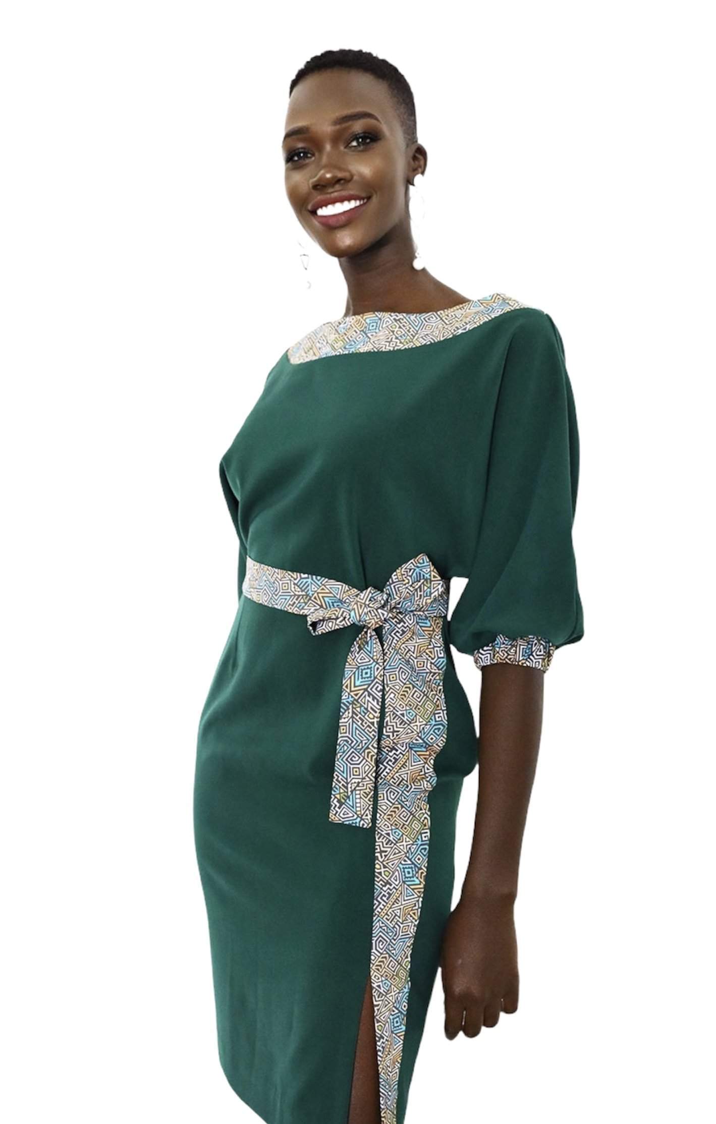 Business Office Dress Green D&D Clothing Business Office Dress Green D&D Clothing