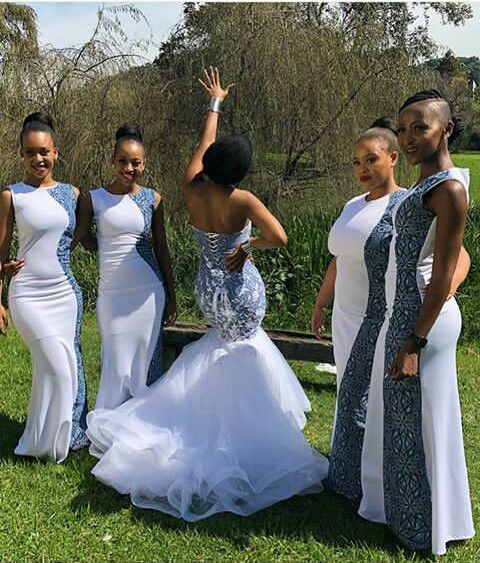 Traditional wedding style in Lesotho 