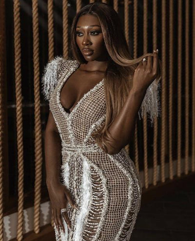 evening dresses egypt Gold Arabic Cape Sleeves Beaded Evening Dresses Gowns 2025 Mermaid Gold / 14