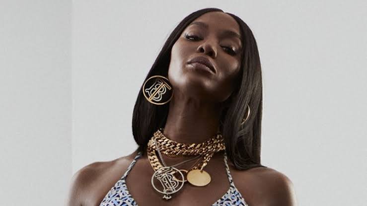 Burberry Partners With Naomi Campbell For TB Summer Monogram Campaign