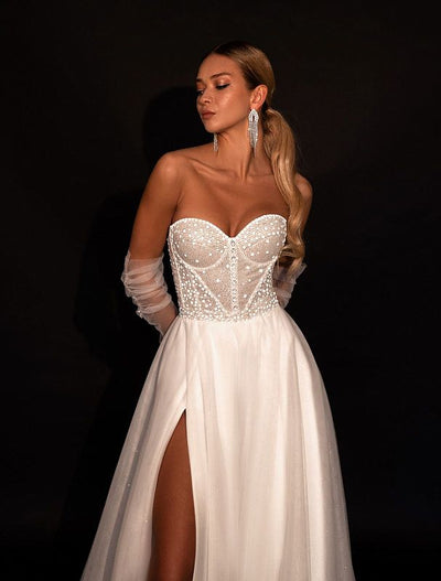 Charlotte white wedding dress