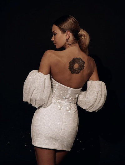 Mia white wedding dress