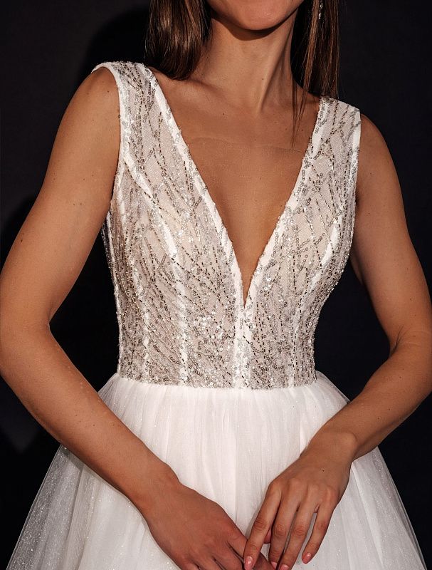 Mila White Wedding Dress