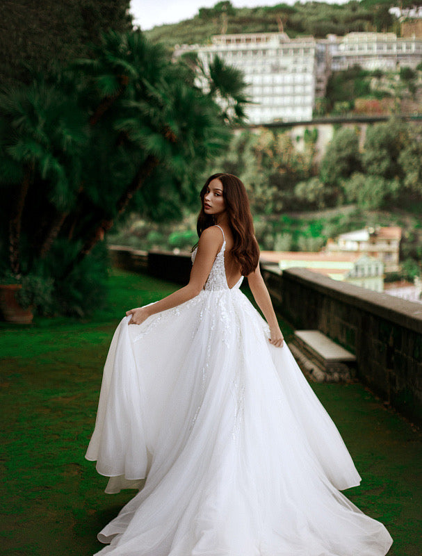 Margaret Elegant White Evening Dress