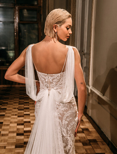 Gracelyn Beautiful White Wedding Dress