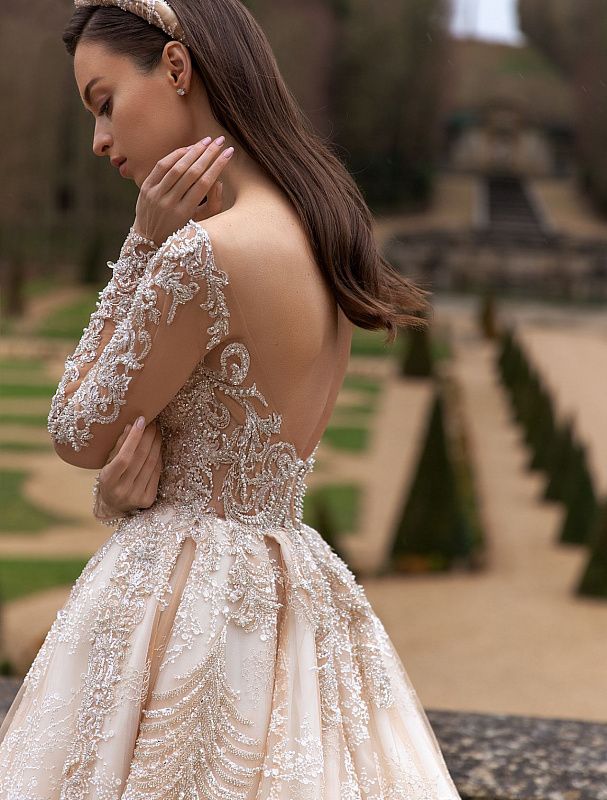 A-Line Wedding Gown With Lace
