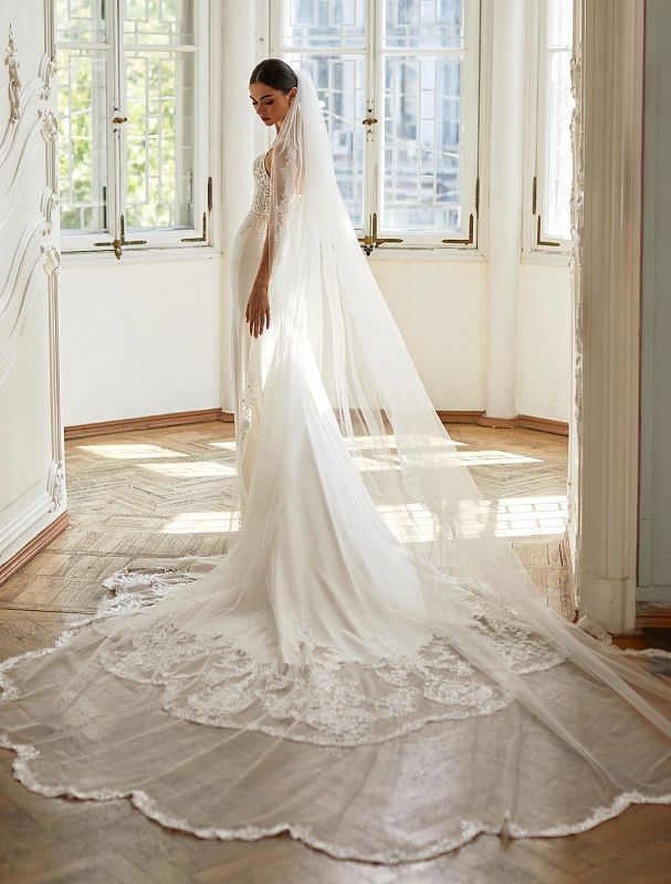 Kayla Beautiful Off-Shoulder White Wedding Dress