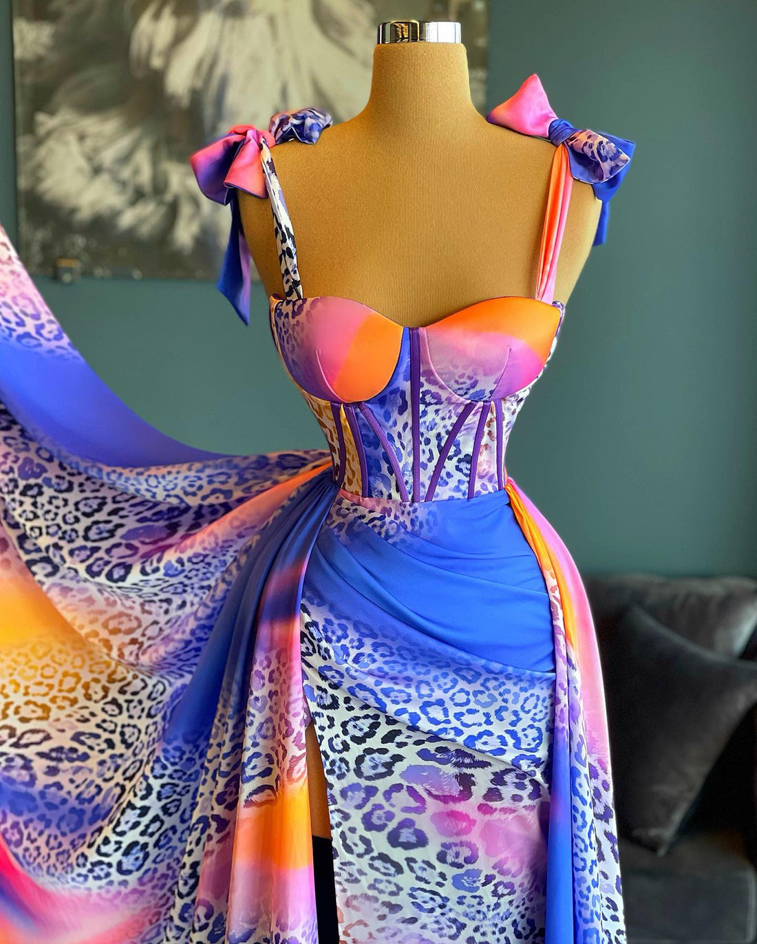 Elena Colorful Evening Dresses
