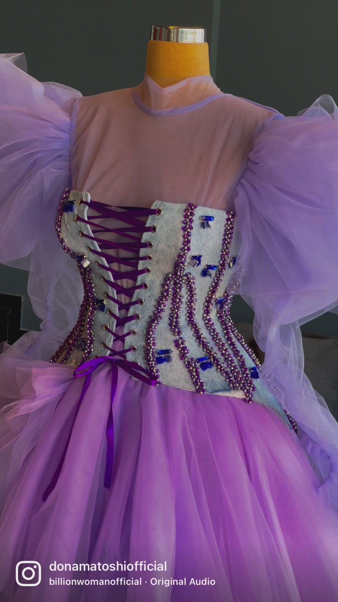 Harlee Ruffled Tulle Prom Dress