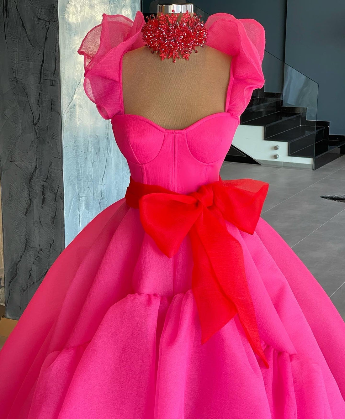 Charley Luxury Pink   Evening Dress