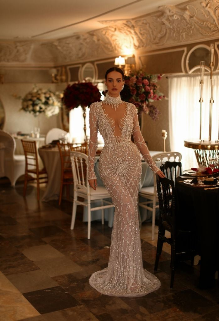 Gwendolyn Beautiful Long Sleeves Wedding Dress