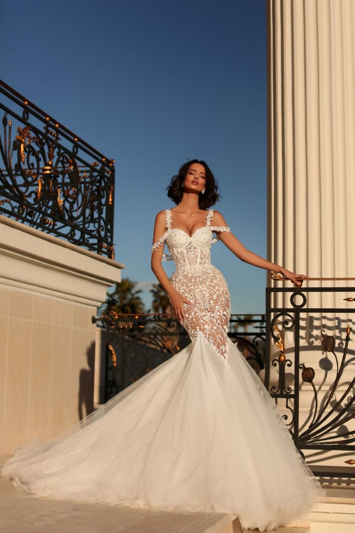Mikayla Luxury White Wedding Dress