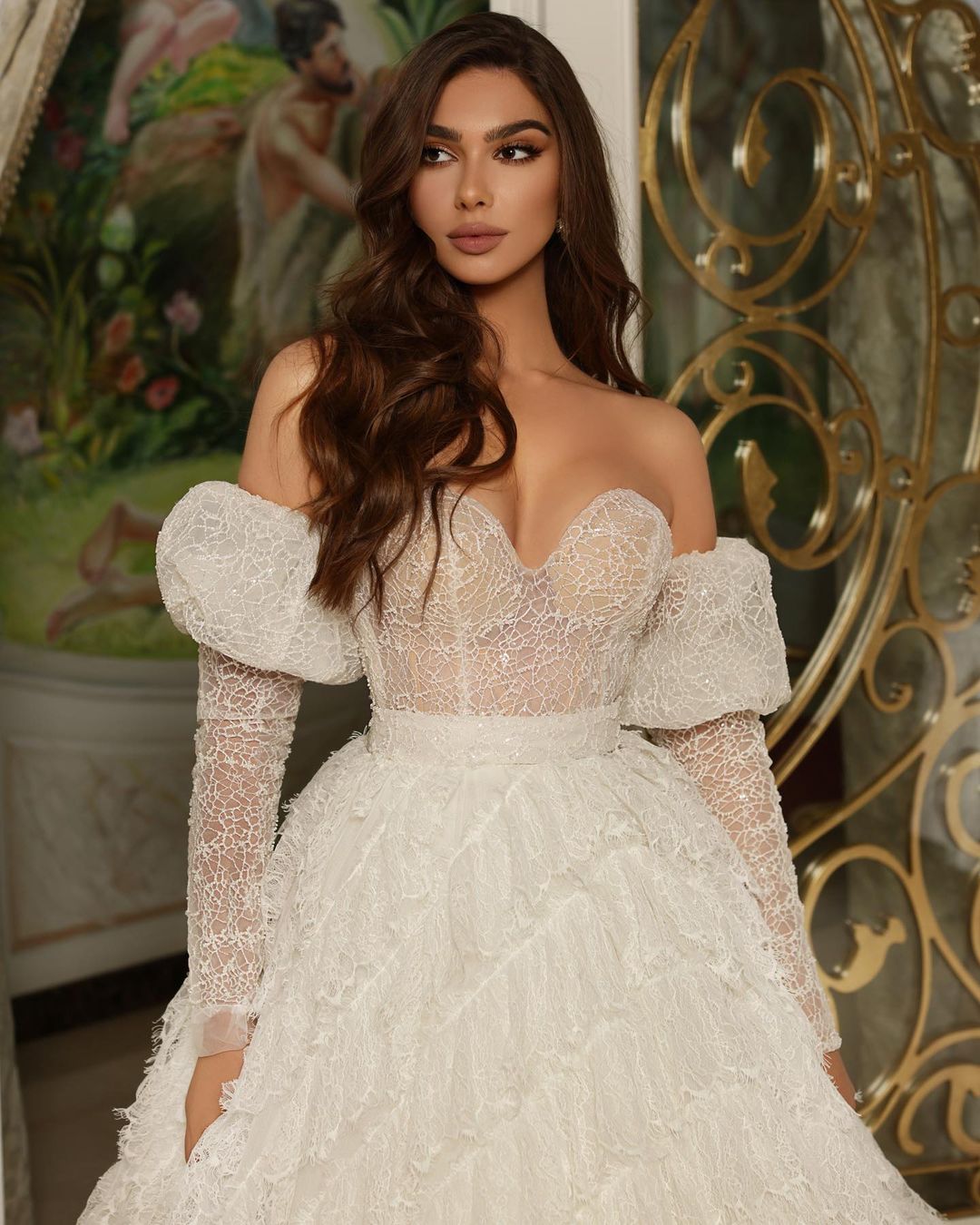 Faithful Luxury White Wedding Dress