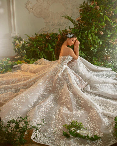 Eleni Elegant  Wedding Dress