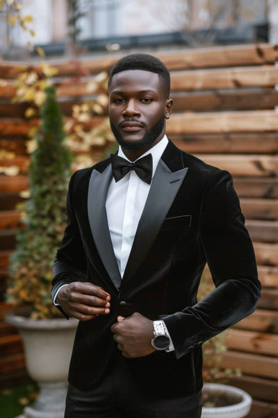 Felix GROOM Black slim Fit Men Tuxedos Suit XS / XS / 100% Pure Wool Felix GROOM Black slim Fit Men Tuxedos Suit XS / XS / 100% Pure Wool