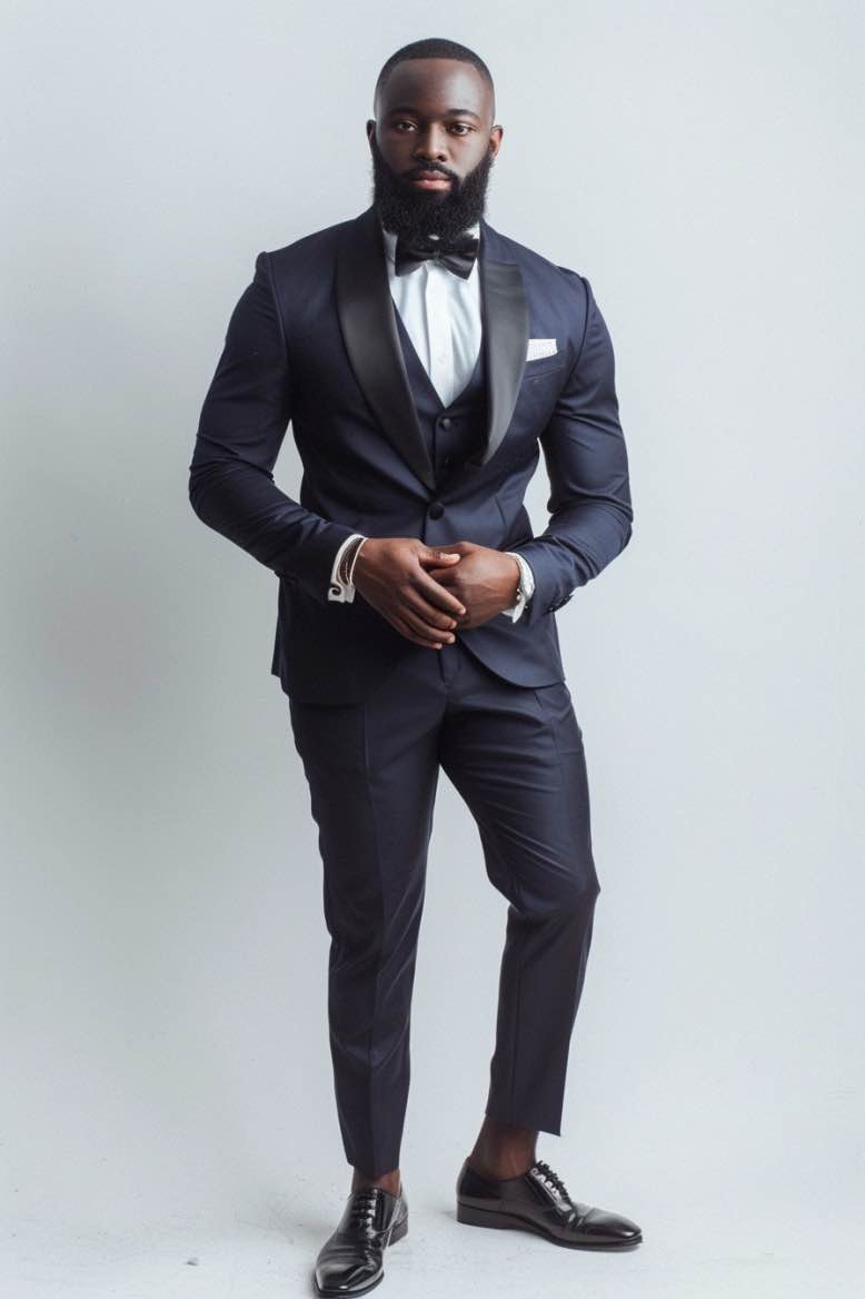 Riley High Quality Orange slim Fit Men Tuxedos Suit