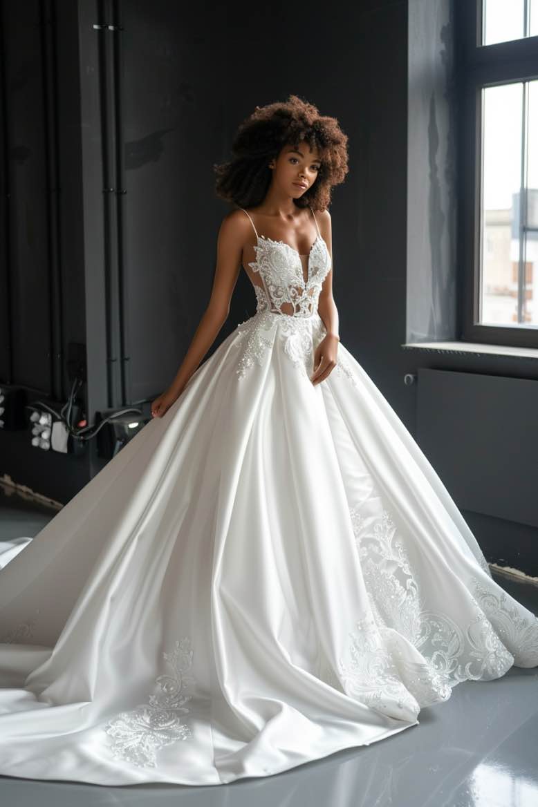 Ruby  Luxurious Princess   White Ball Gown Wedding Dress