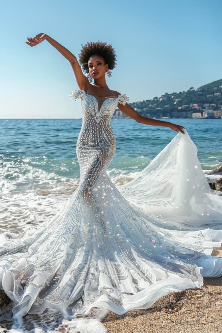 Diana Whimsical Mermaid Gown