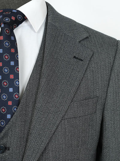 Cody Grey Set Blazer Linen Suit