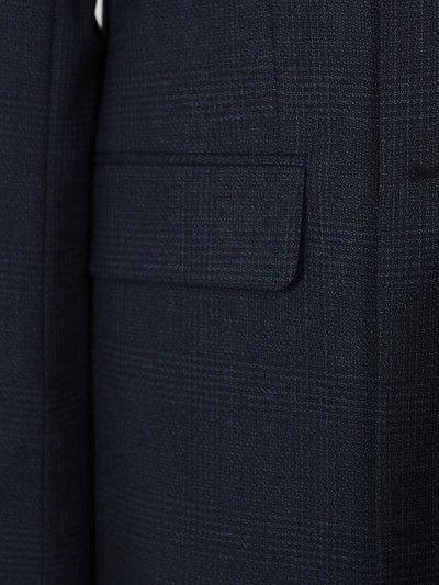 Jayden Blue Set Blazer Linen Suit