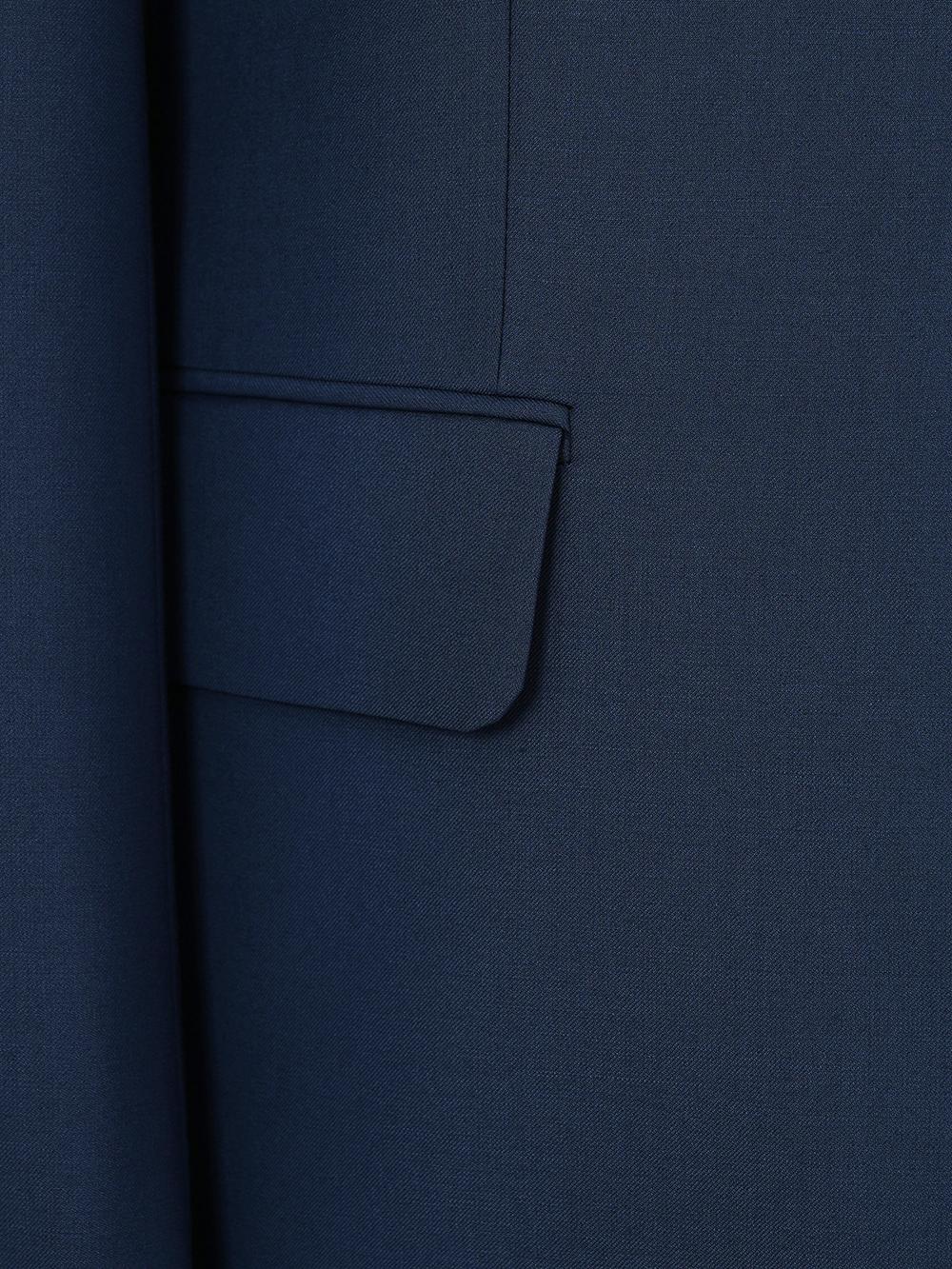 Kasen Blue Set Blazer Linen Suit