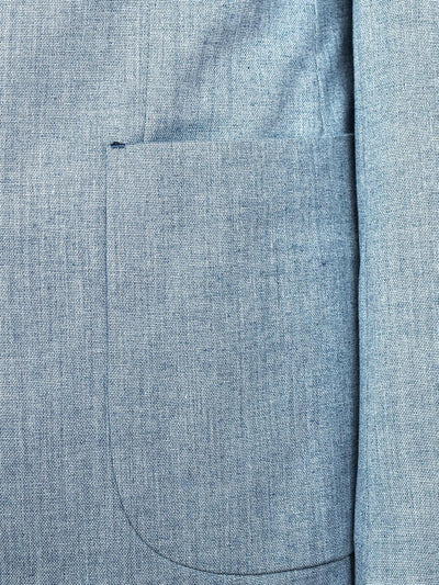Trevor Light Blue Set Blazer Linen Suit