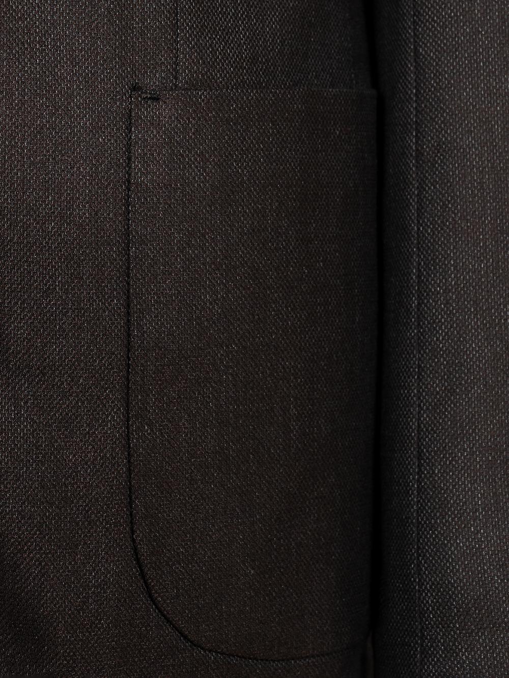 Yehuda Brown Set Blazer Linen Suit