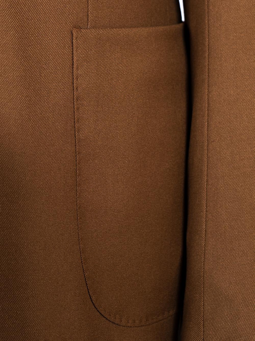 Ahmad Brown Set Blazer Linen Suit