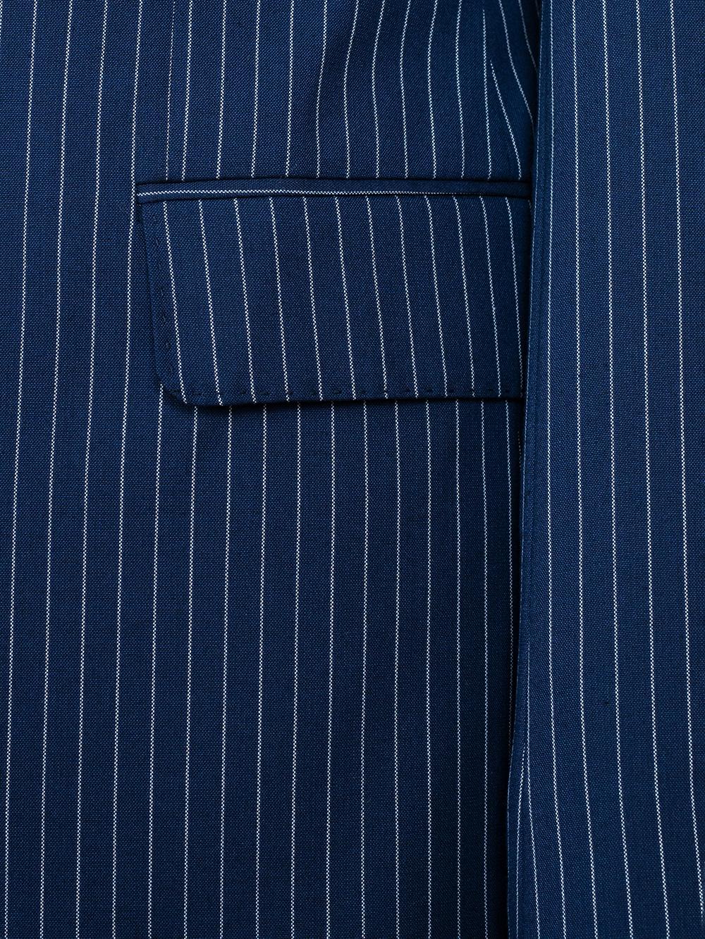 Alexis Blue Set Blazer Linen Suit