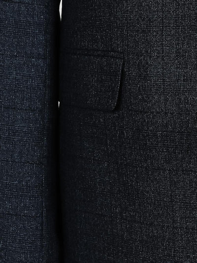 August Black Set Blazer Linen Suit
