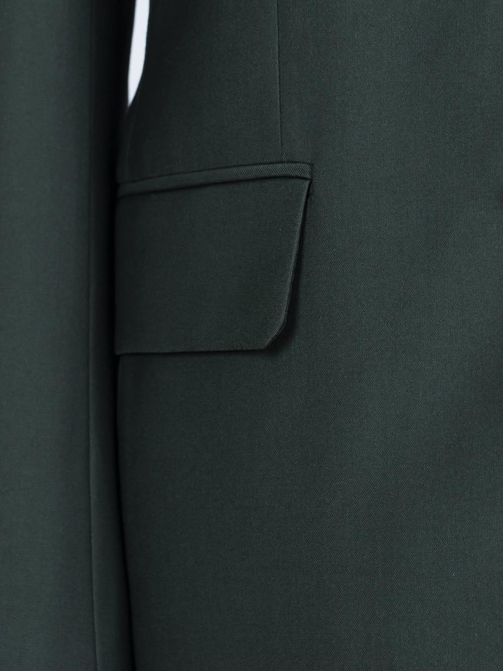 Calvin Green Set Blazer Linen Suit
