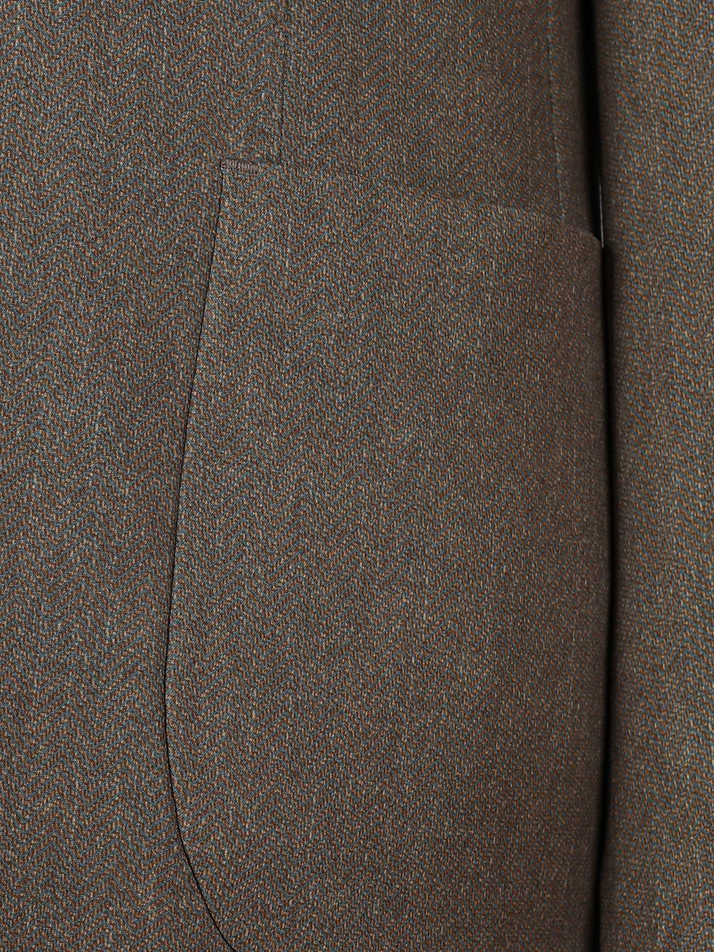 Caspian Brown Set Blazer Linen Suit