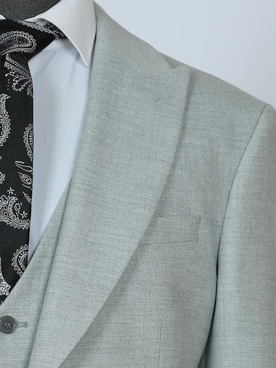 Enzo White Set Blazer Linen Suit