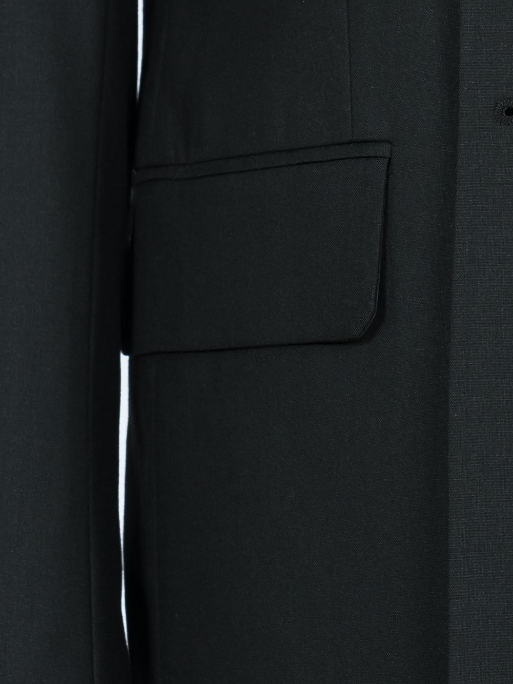 Hendrix Black Set Blazer Linen Suit