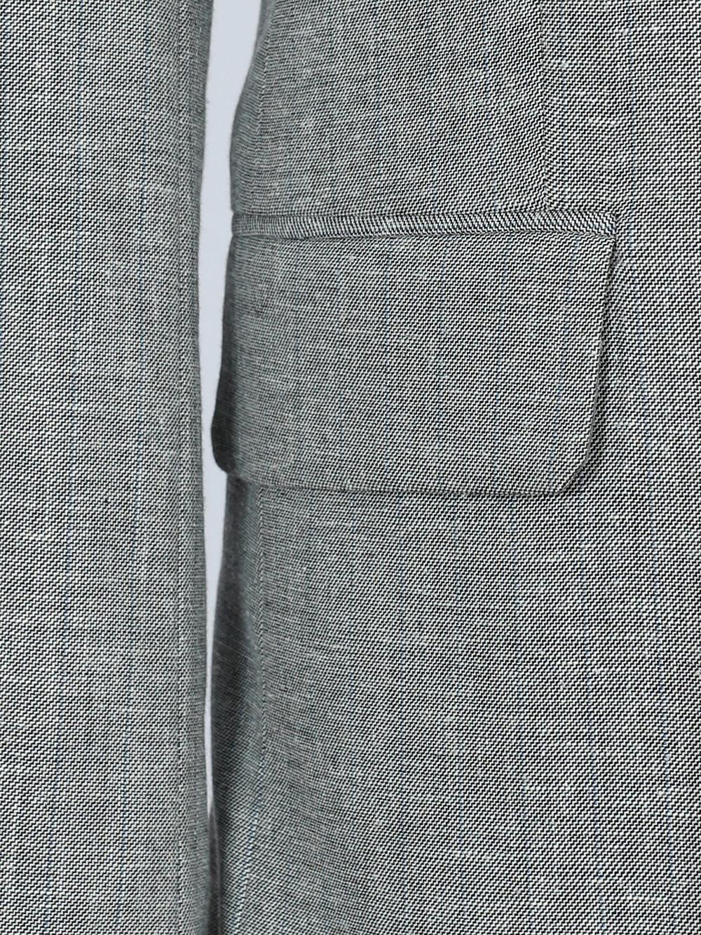 Jamison Grey Set Blazer Linen Suit