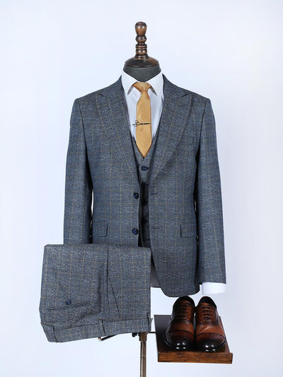 Joe Blue Set Blazer Linen Suit